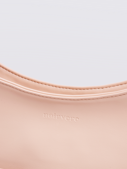 Minimalist Hobo Shoulder Bag – Vegan Leather