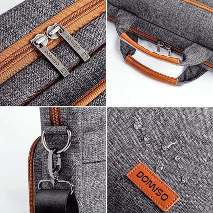 Water-Resistant 17-Inch Laptop Bag for Men – Spacious & Stylish