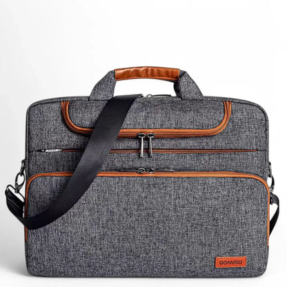 Water-Resistant 17-Inch Laptop Bag for Men – Spacious & Stylish