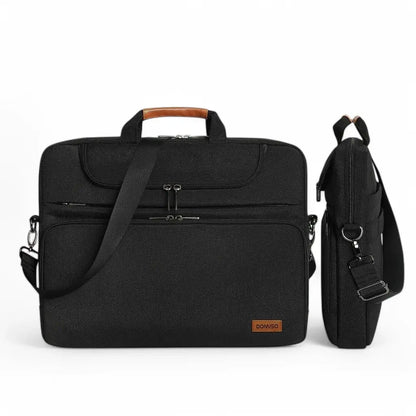 Water-Resistant 17-Inch Laptop Bag for Men – Spacious & Stylish