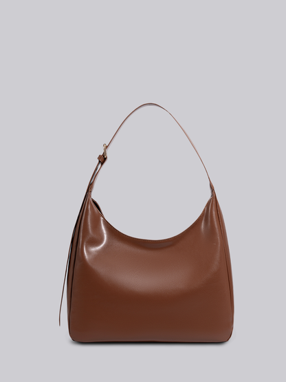 Black Shoulder Bag – Minimalist & Spacious Vegan Leather Design
