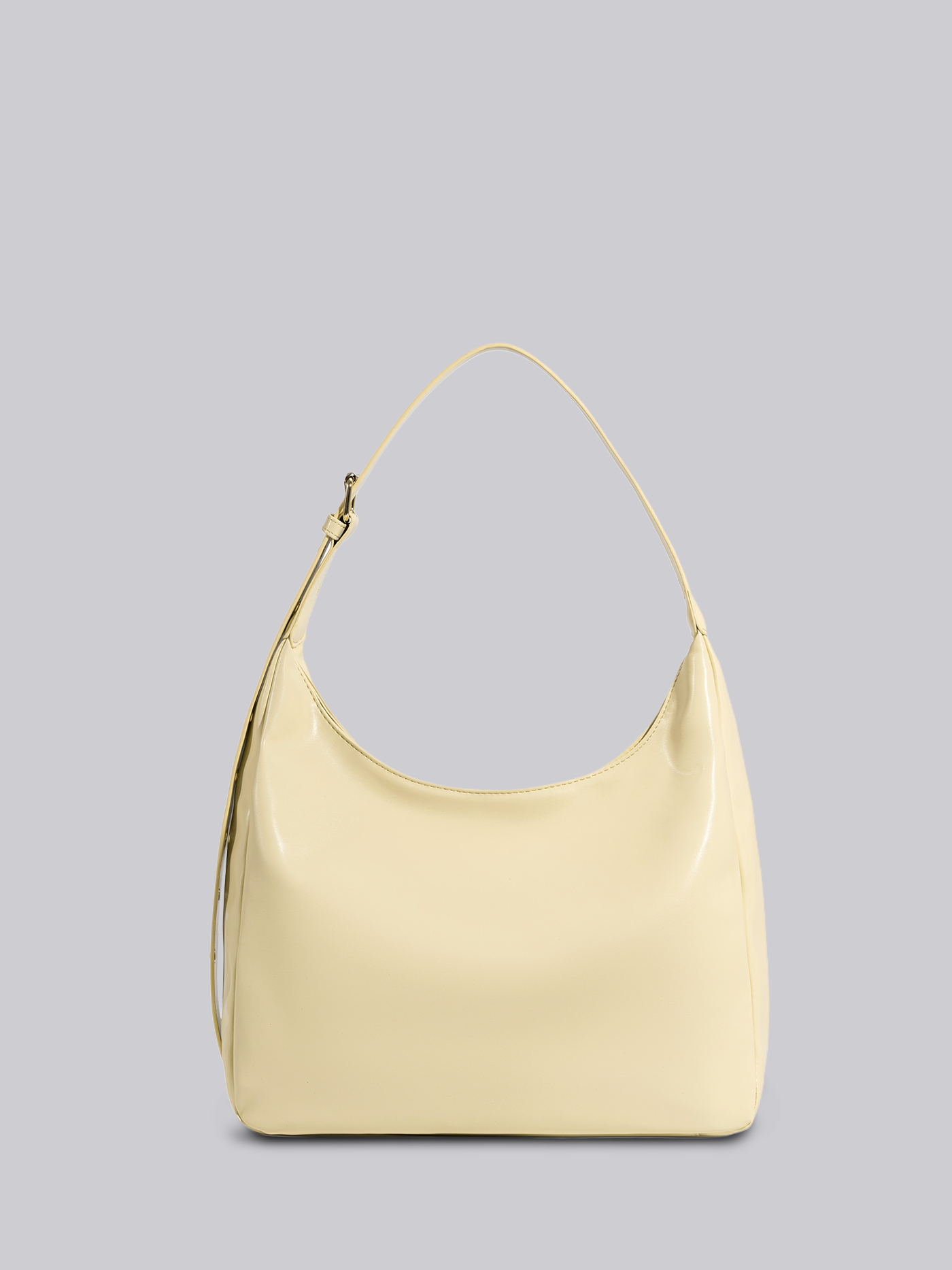 Black Shoulder Bag – Minimalist & Spacious Vegan Leather Design