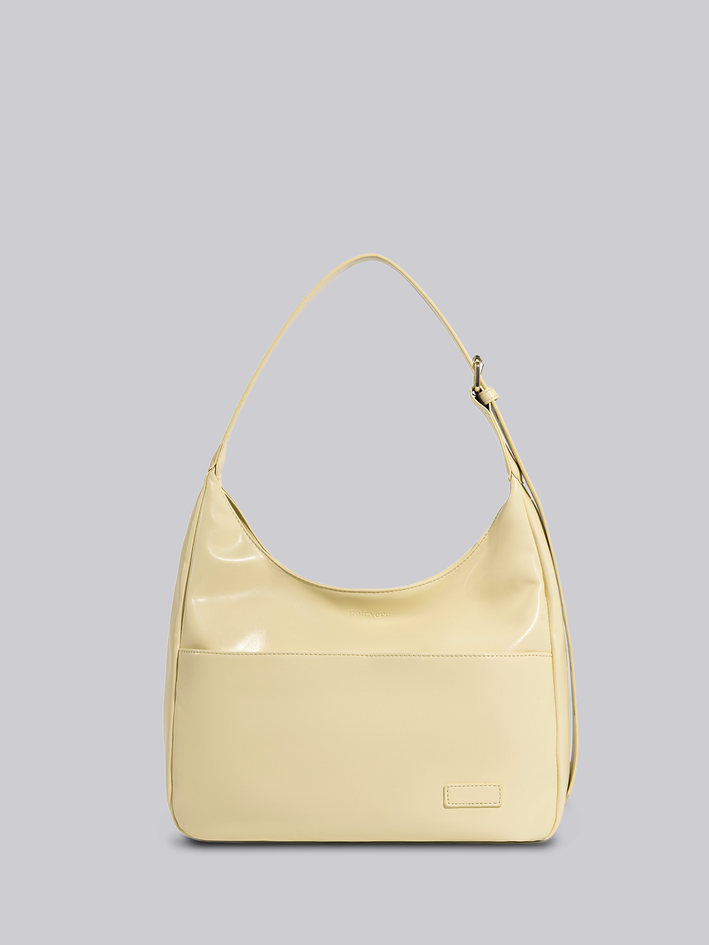 Black Shoulder Bag – Minimalist & Spacious Vegan Leather Design