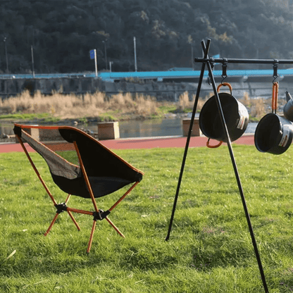 Lightweight Folding Camping Chair – Breathable Mesh, Compact Design, 120kg Capacity – Ideal for Outdoor Adventures, Festivals & Beach Days