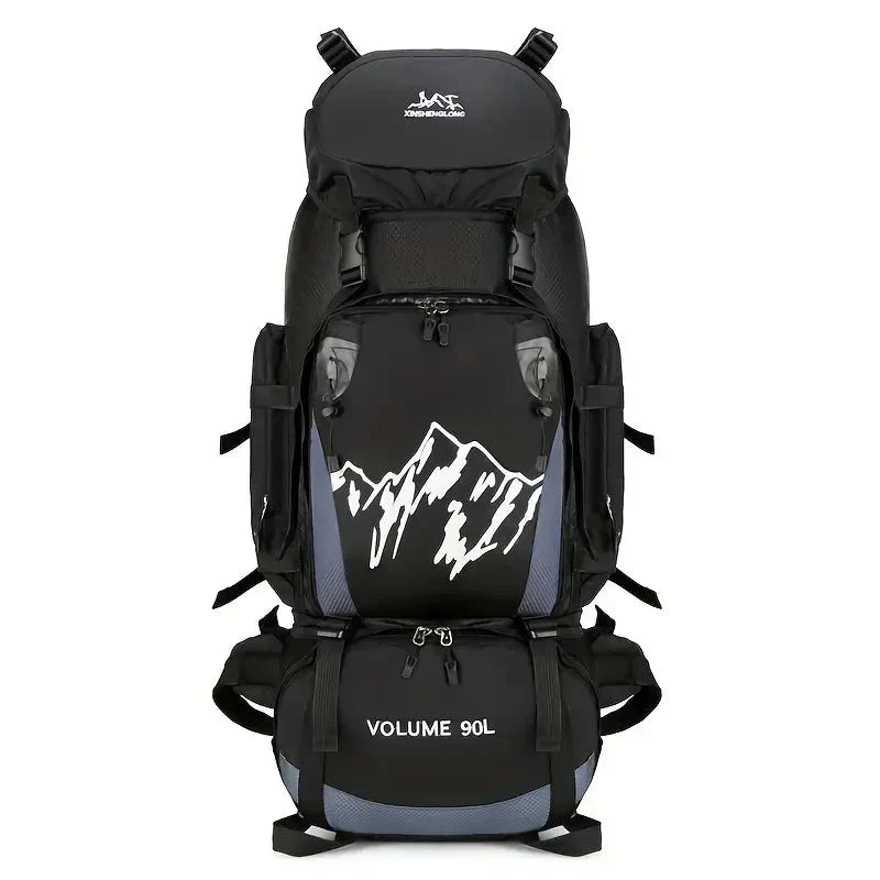 90L Waterproof Hiking & Camping Backpack – Large Capacity Outdoor Trekking Rucksack