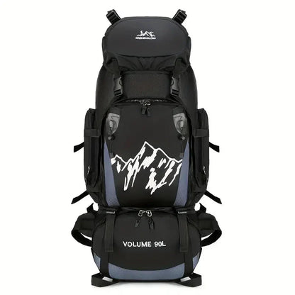 90L Waterproof Hiking & Camping Backpack – Large Capacity Outdoor Trekking Rucksack
