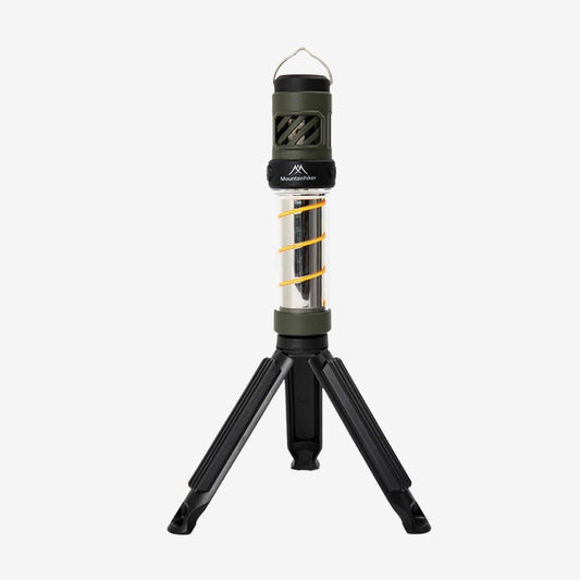 3-in-1 USB Rechargeable Camping Lamp with Fan & Tripod Stand