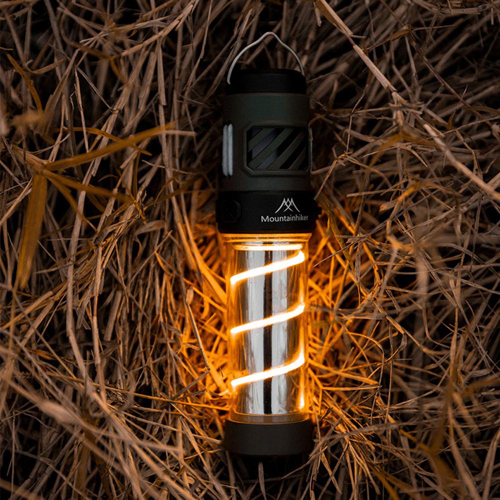 3-in-1 USB Rechargeable Camping Lamp with Fan & Tripod Stand