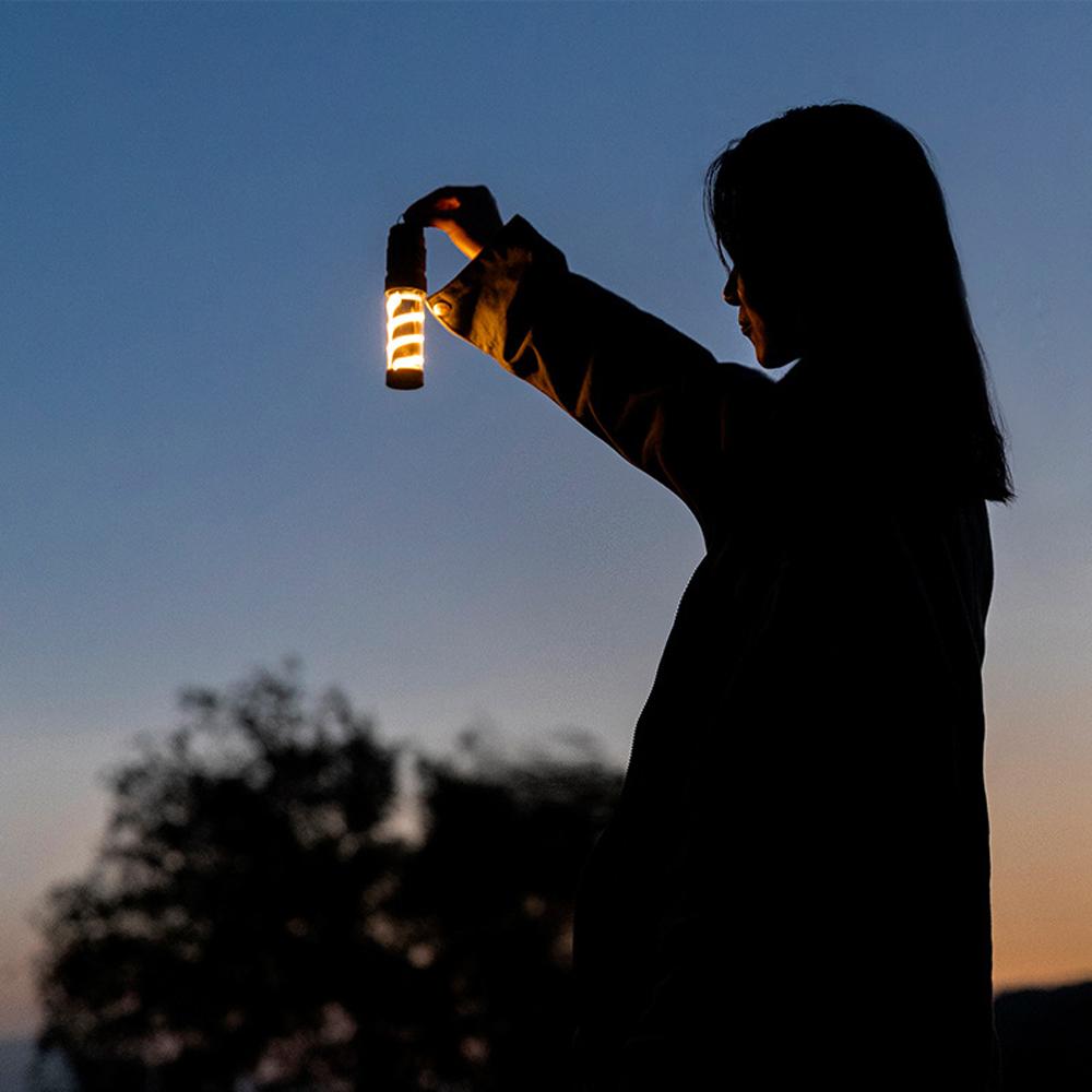 3-in-1 USB Rechargeable Camping Lamp with Fan & Tripod Stand
