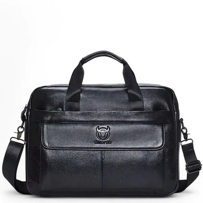 Genuine Leather 14-Inch Laptop Bag for Men – Stylish, Durable & Water-Resistant Briefcase