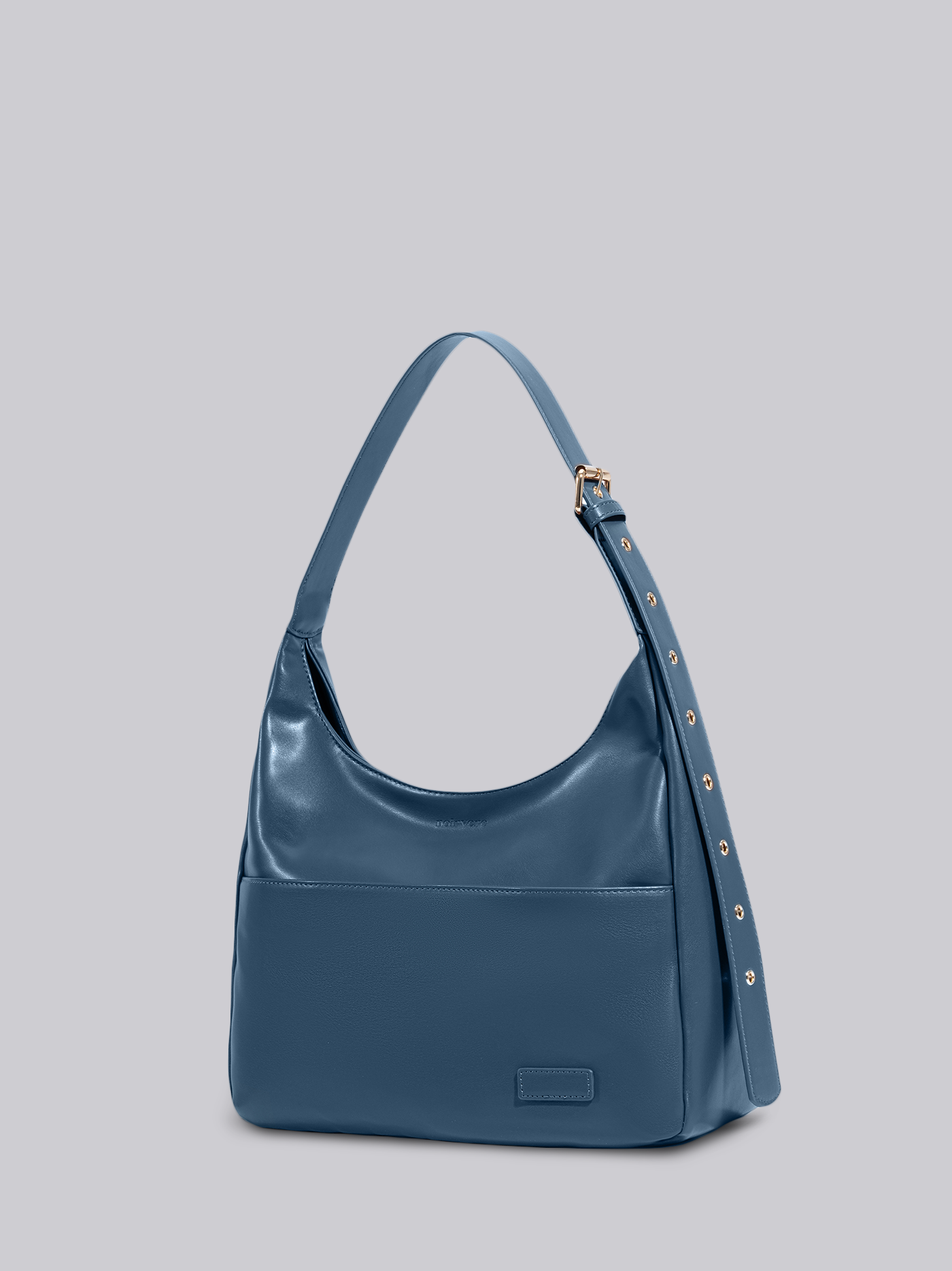 Black Shoulder Bag – Minimalist & Spacious Vegan Leather Design