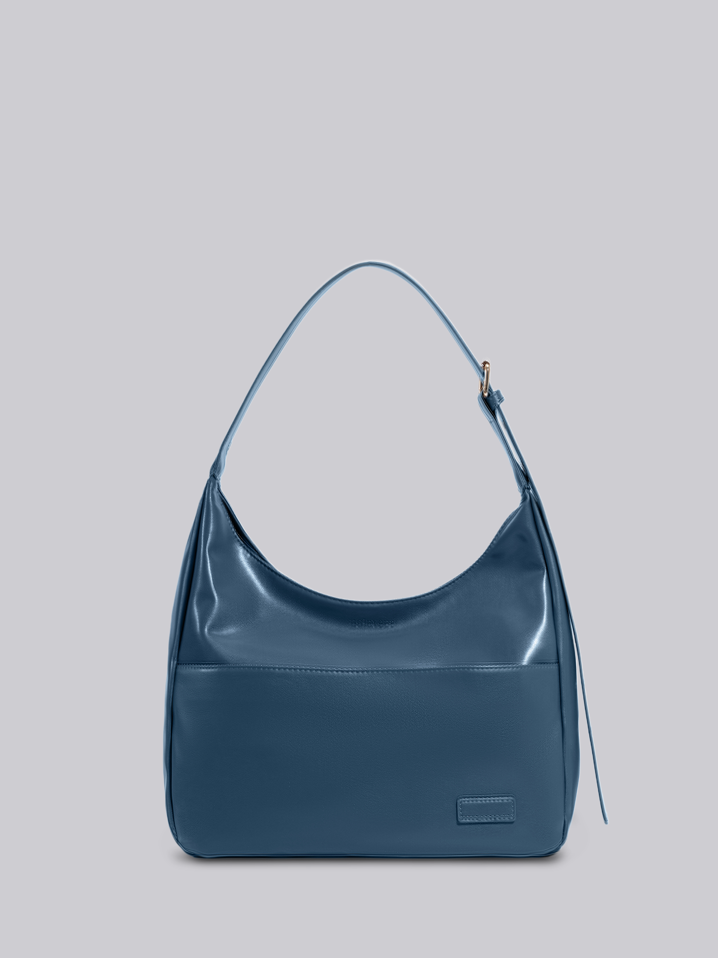 Black Shoulder Bag – Minimalist & Spacious Vegan Leather Design