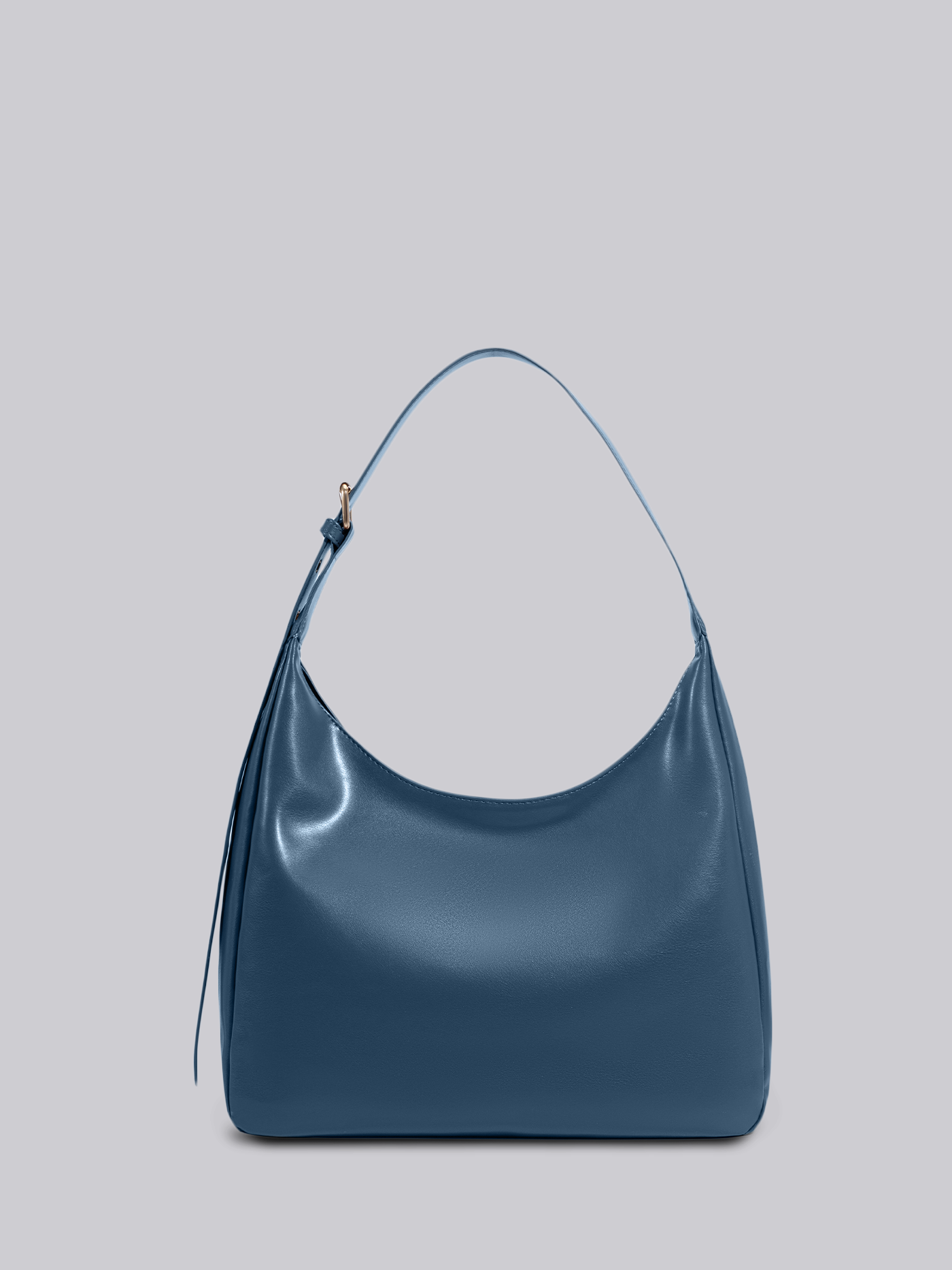 Black Shoulder Bag – Minimalist & Spacious Vegan Leather Design