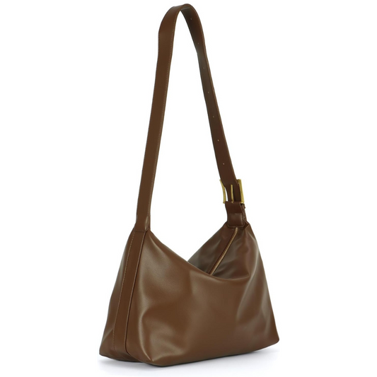 Minimalist Vegan Leather Shoulder Bag – Stylish & Practical Everyday Tote for Women