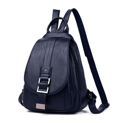 Multi-Way Women’s Backpack & Handbag – Stylish Leather Shoulder Bag for Daily Use