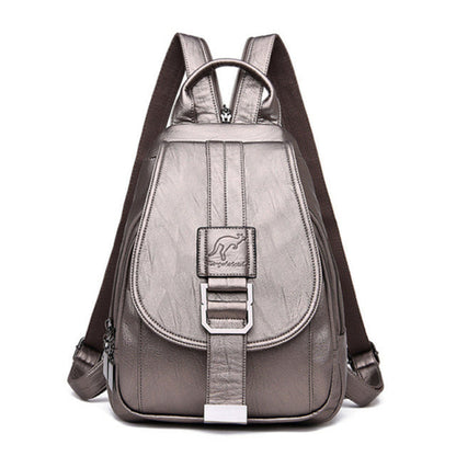 Multi-Way Women’s Backpack & Handbag – Stylish Leather Shoulder Bag for Daily Use
