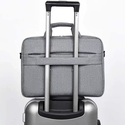 Modern Grey 13-Inch Laptop Bag for Men – Sleek, Minimalist & Functional