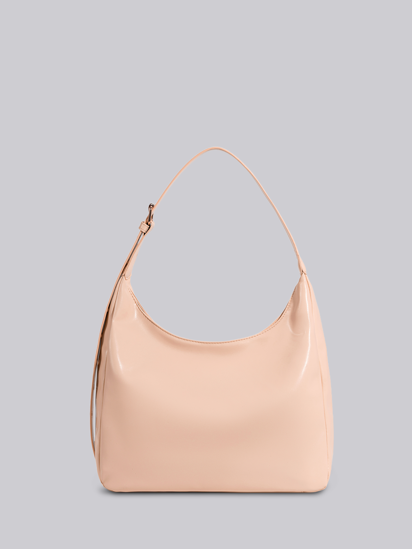 Black Shoulder Bag – Minimalist & Spacious Vegan Leather Design