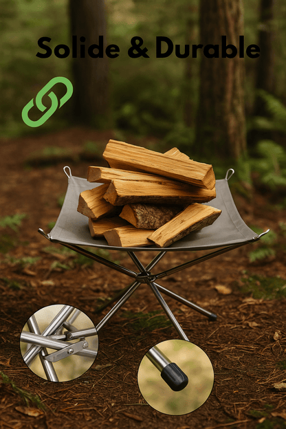 Portable Foldable Fire Pit – Lightweight & Compact – Ideal for Camping & Outdoor Adventures
