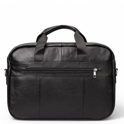 Premium 13-Inch Leather Laptop Bag for Men – Genuine Leather, Stylish & Functional