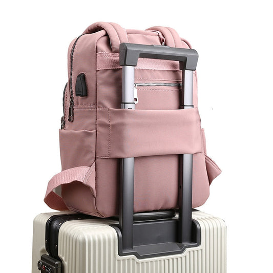 Waterproof Anti-Theft Laptop Backpack with USB Charging Port – Stylish & Secure Travel Bag for Men & Women